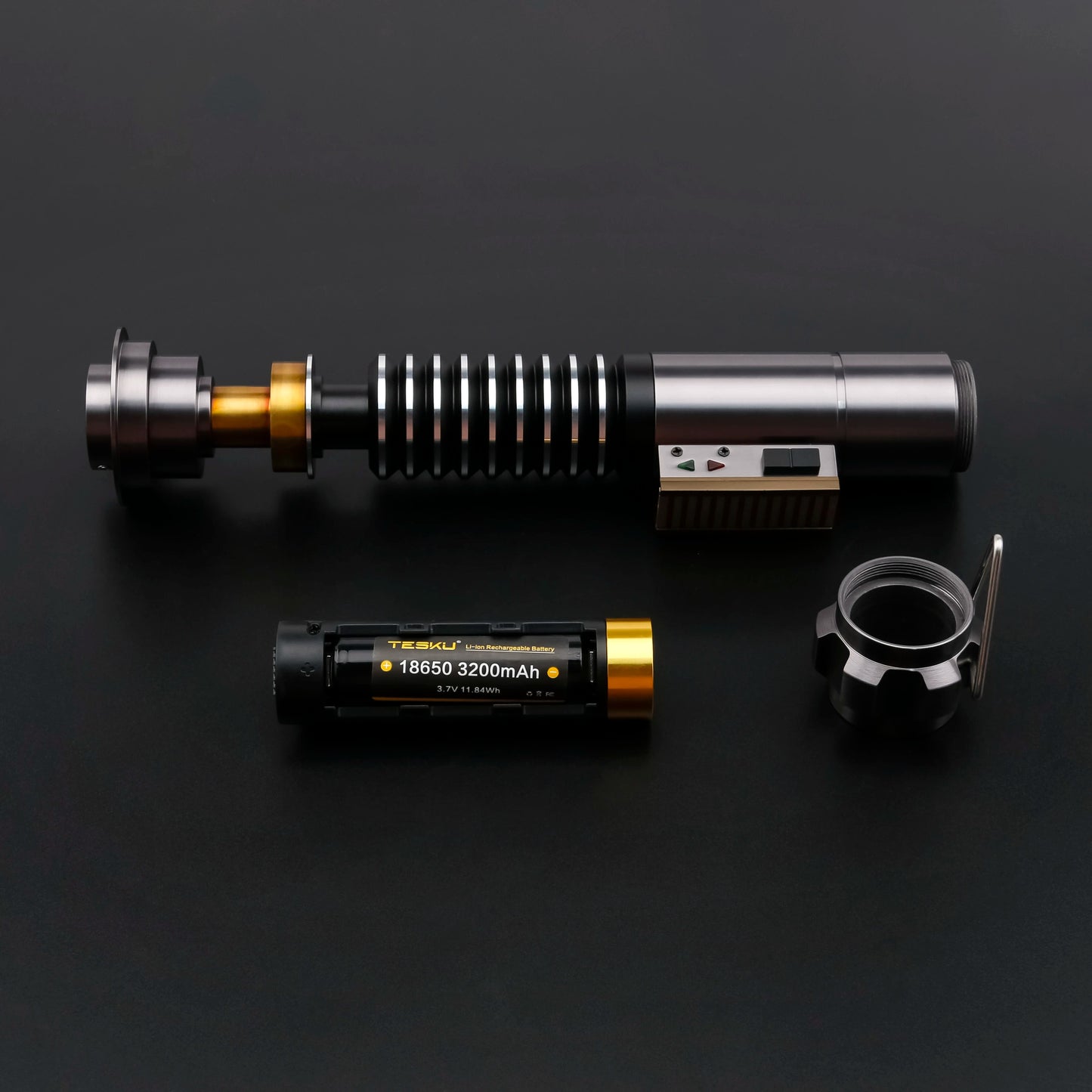 TXQSABER Smooth Swing Lightsaber 12 Colors Changing Blaster Force SNV4 Bluetooth Customize Cosplay Laser Sword Kids Toys - Luke