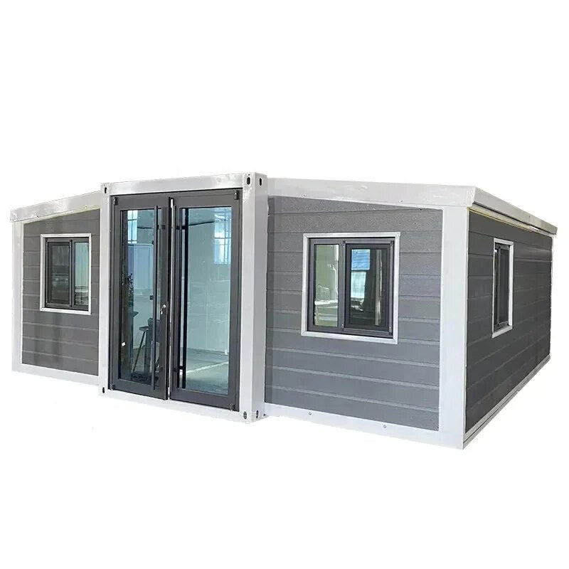 prefabricated Modular homes and expandable 20ft prefab container houses with bedrooms bathroom for sale