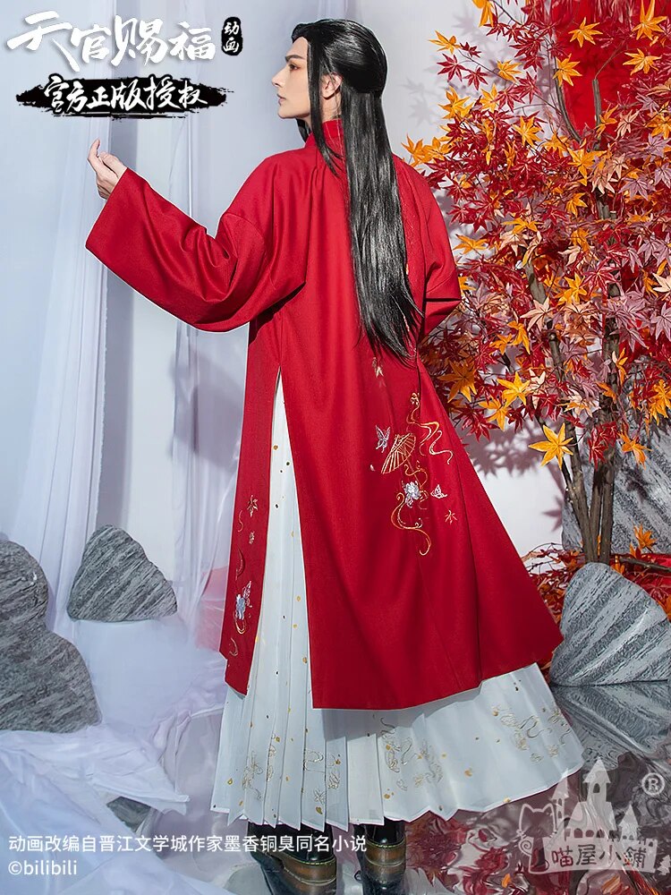 TianGuanCiFu TGCF Heaven Official’s Blessing HuaCheng  SanLang Cosplay Costume For Men And Women Chinese Traditional Cosplay