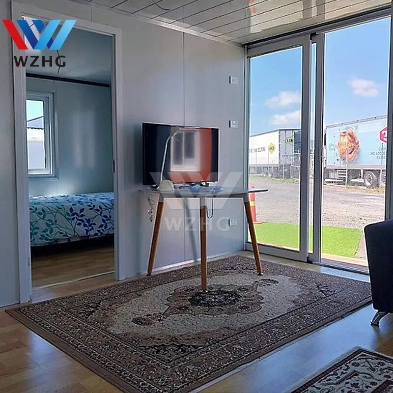 China Manufacturer 2 Storey 2 Bedroom Mansion Winter Camping Tiny Container Houses For Vacation Rental Place Comoros