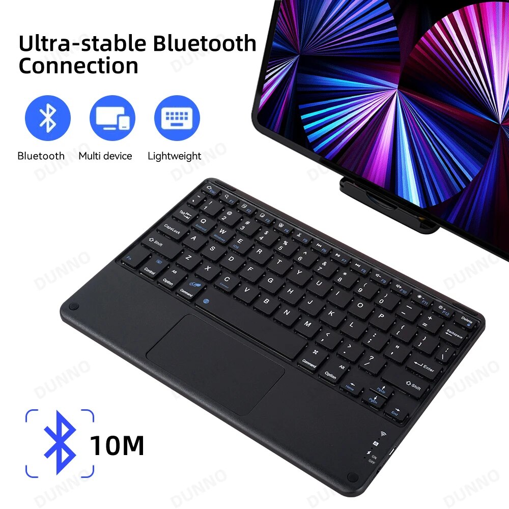 Touchpad Wireless Keyboard For iPad Samsung Xiaomi Huawei Lenovo Teclado For iOS Android Windows Bluetooth Keyboard and Mouse