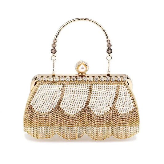 Retro Vintage Fashion Luxury Shell Bags Bag Chain Women Shoulder Crossbody Bag Women's Handbags Purses Top Handle Bag Canvas