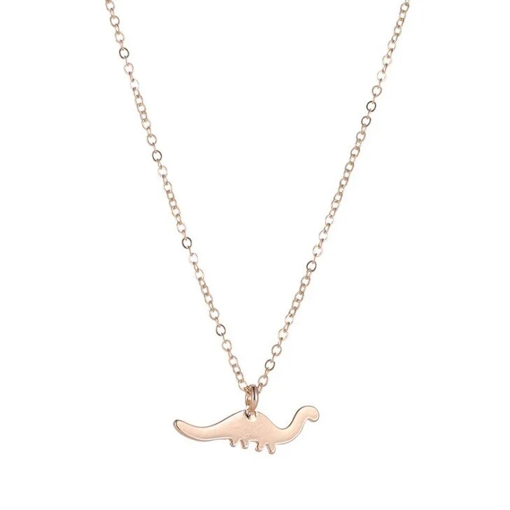 Small Animal Dinosaur Pendant Necklace