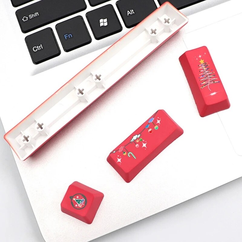 Dye-subbed PBT Keycap,OEM Keycaps Spacebar Keycap,Esc Keycap Enter 4 Keycaps/Set