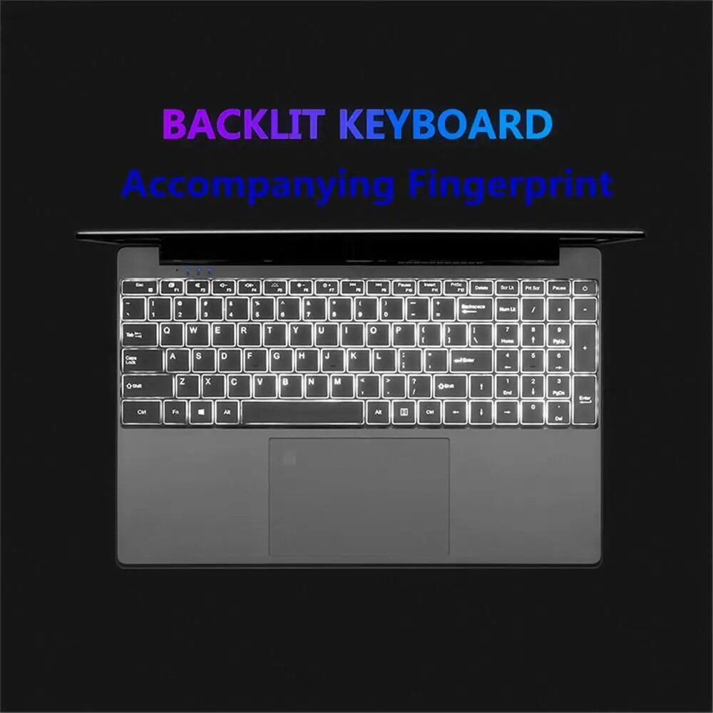 Dropshipping Notbook New 15.6inch Cheap Laptops Business Office Student Thin Light Gaming Laptop PC SSD 512GB 1TB Computador