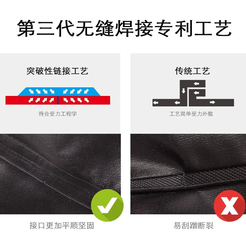 Outdoor Camping Fishing Eu38-46 PVC Pants Wear-resisting Acid Alkali Overalls Wader Shoes Bottoms Non-slip Boots Wading Trousers