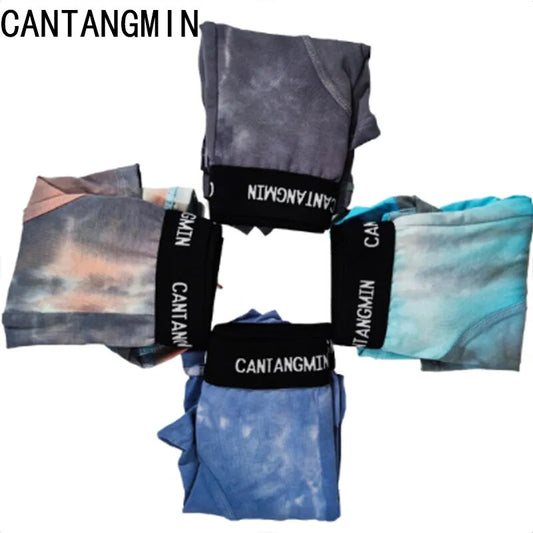 CANTANGMIN male panties  cotton underpants breathable moisture absorption boxers comfortable underwear man shorts  Men's panties