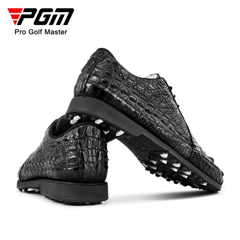 Send Socks!Men Black Sneakers 2022Golf Ultra Light 720g Sports Play Leather Male Waterproof Soft Midsole Non-Slip Sole Shoes pgm