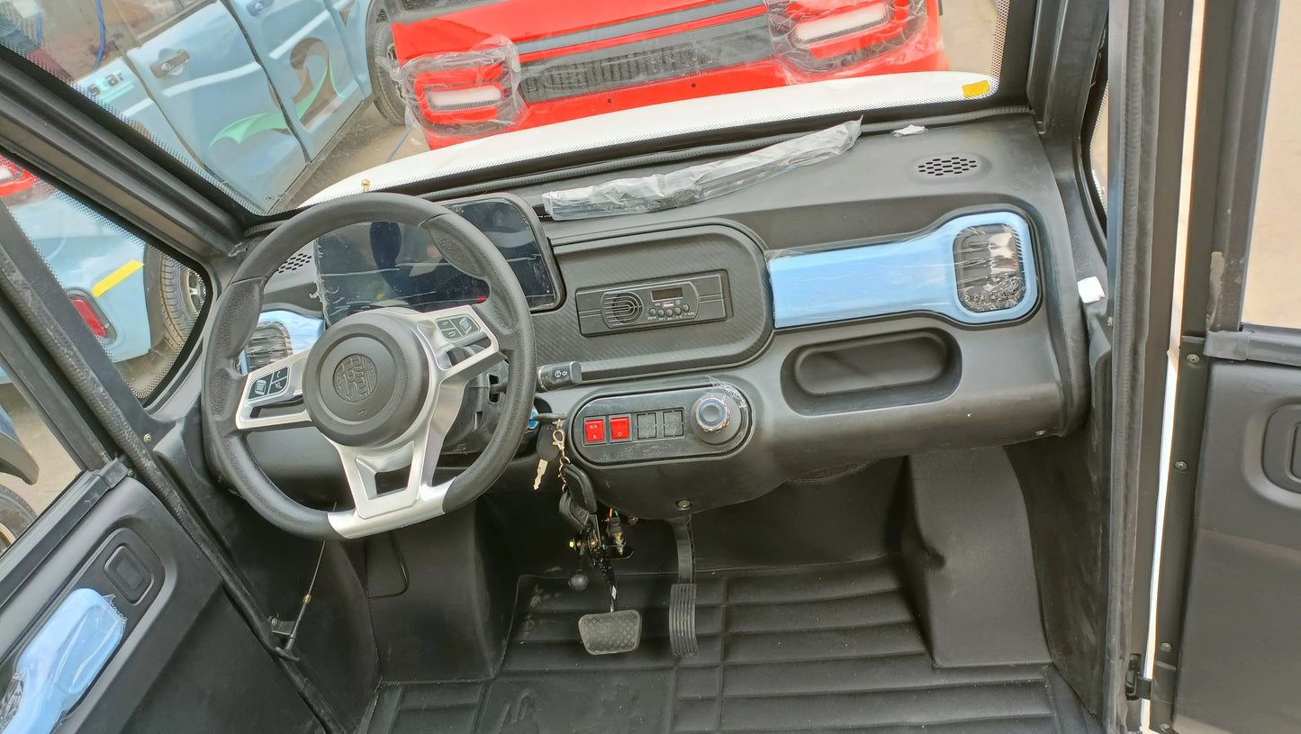 Factory Direct Sales four wheel electric mini car lead acid battery cheap electric vehicle in china