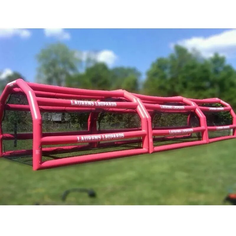 Hot Popular  Commercial Airtight Large PVC Inflatable Baseball Golf Net Sport Game Court Inflatable Batting Cage For Adult Kids