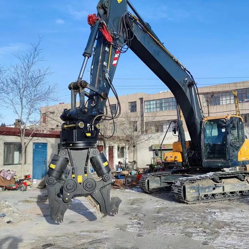 YG Hydraulic Combi Demolition Shear Excavators Attachments Suitable For House Demolition Waste Disposal Metal Material Cutting