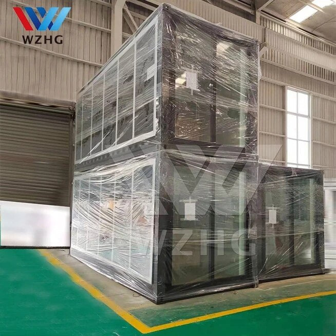 China Quality Control 40FT Stackable Quick Assemble Mini Removable Fitted Portable Homes 2 Bedroom Container House For Sale