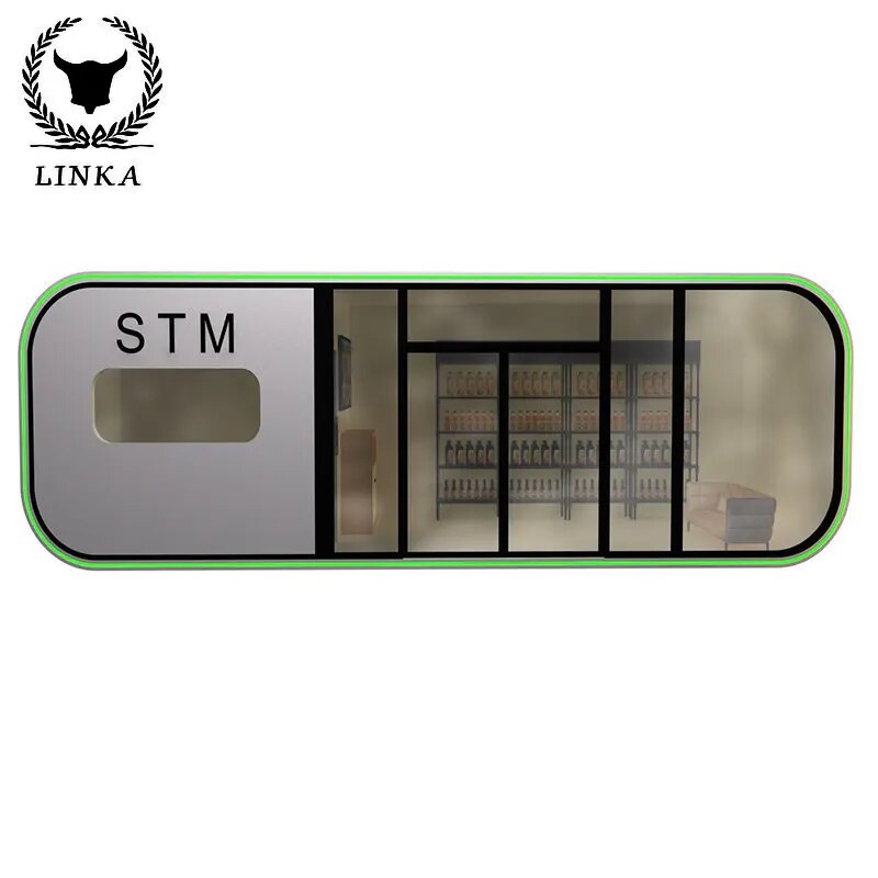 Container room, space capsule, mobile house, office, scenic spot, residential, homeless, warehouse, goods kiosk, shop, villa