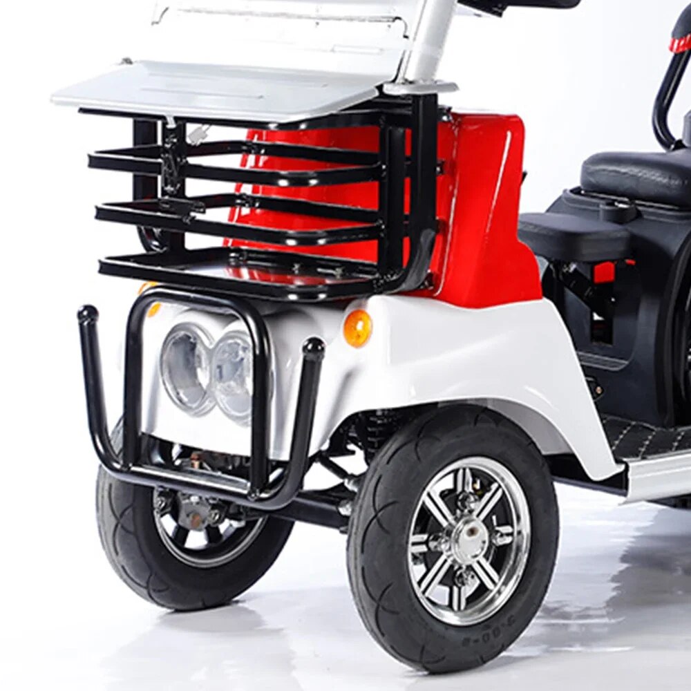 72V25/35A Four Wheel Electric Car Lithium Battery High Power Energy Saving Elderly Scooter Flexible Braking Stable And Safe