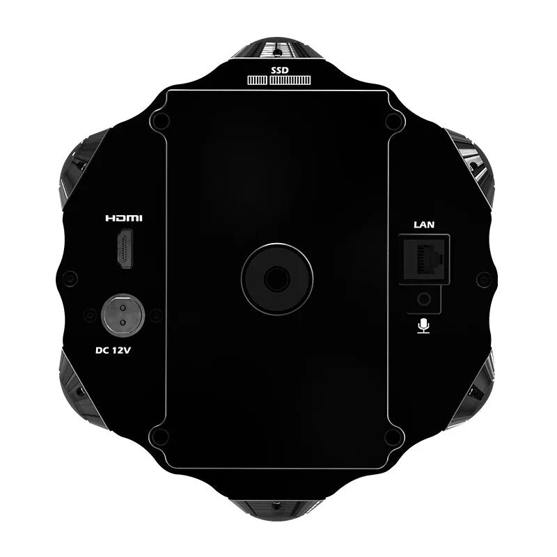 Teche Phiimax3d Panoramic Camera 720 Professional Commercial Vr Camera 360-degree Vr Live Broadcast