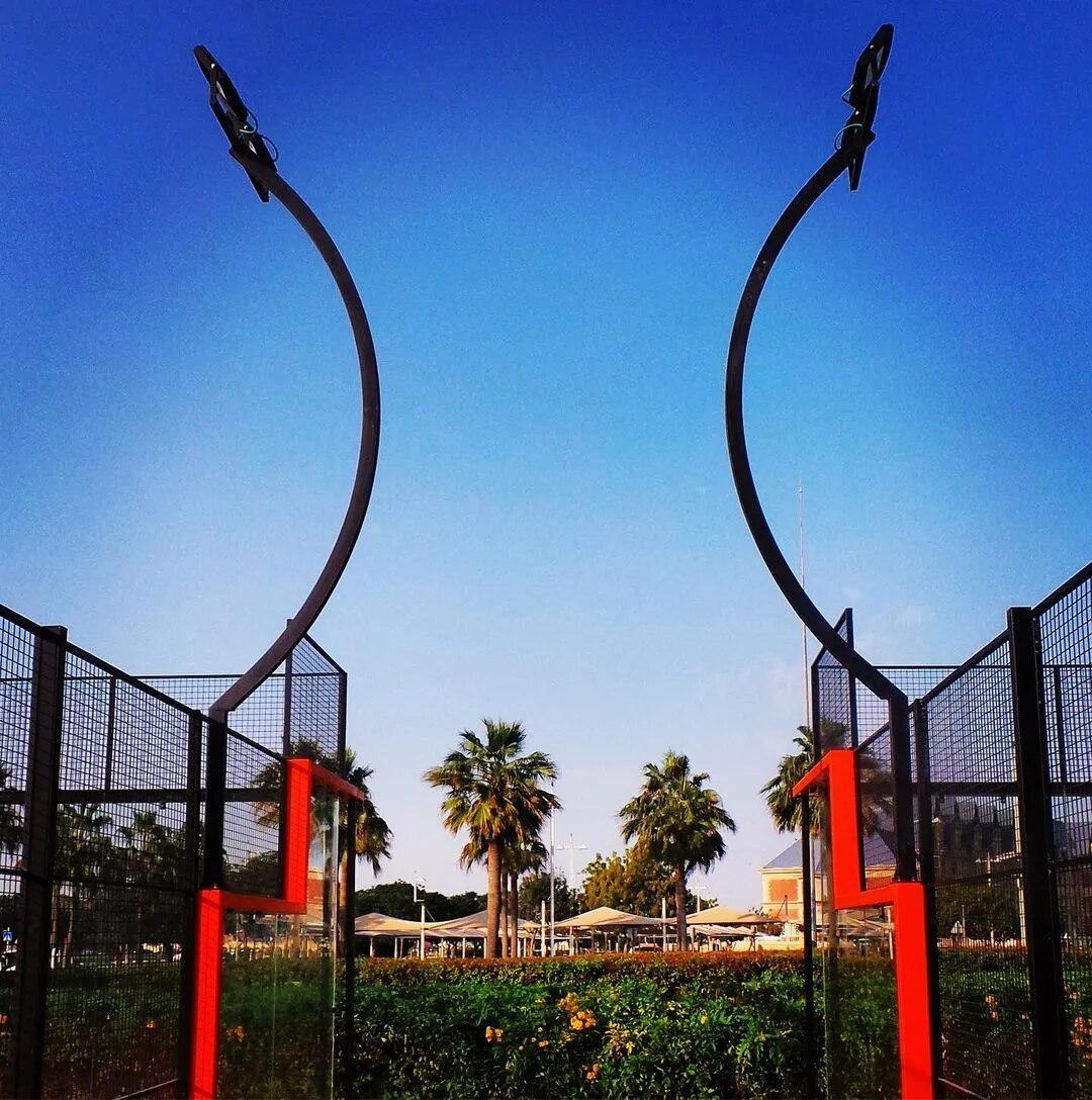 Factory Supplier Padel Court Panoramic Paddle Tennis Court Complete Court Field Canchas De Padel