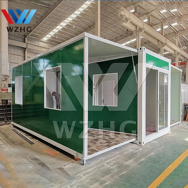 China Manufacturer 2 Storey 2 Bedroom Mansion Winter Camping Tiny Container Houses For Vacation Rental Place Comoros