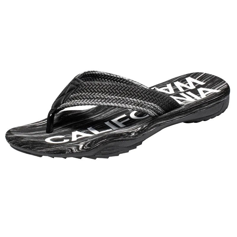 Q300 new cross-border flip-flops for men_summer outdoor men's sandals and slippers beach seaside shoes wholesale