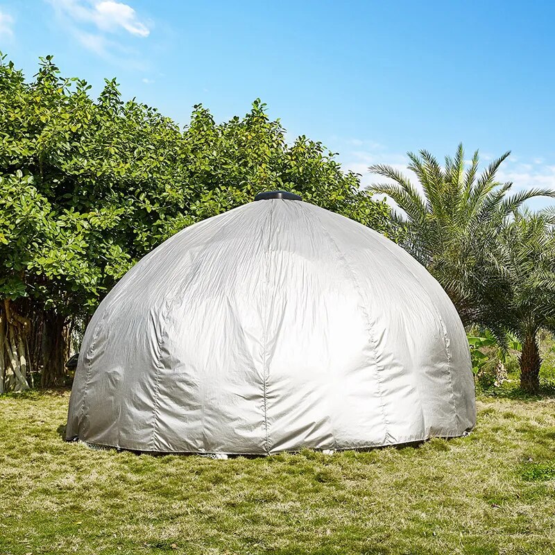 Outdoor sunshade rattan  wedding activity tent garden villa house leisure sunshine room