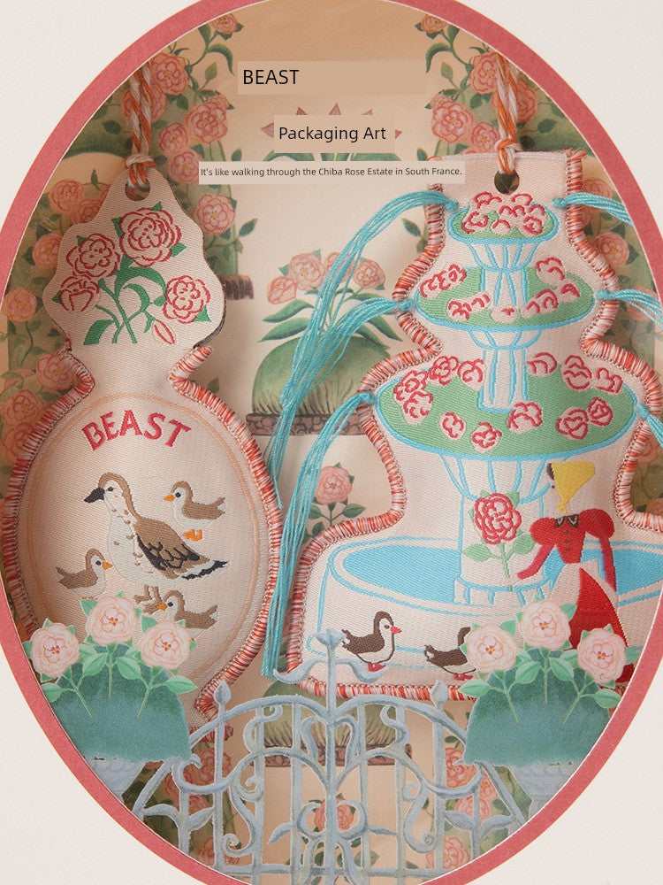 TheBeast THEBEAST Beast's Flower Perfume Bag Car Car Perfume Fragrance Fragrance Decoration Wedding Gift