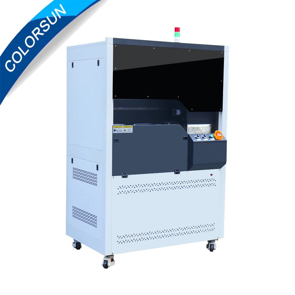 Colorsun Cylinder UV Printer Customize High Speed Cylinder UV Printing Machine For Bottle Lipstick Cup With Varnish Effect UV