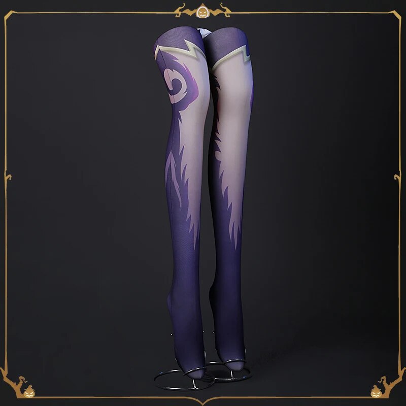 COWOWO Anime! Game LOL Neeko Combat Gear Gorgeous Lovely Uniform Cosplay Costume Halloween Party Role Play Outfit Women