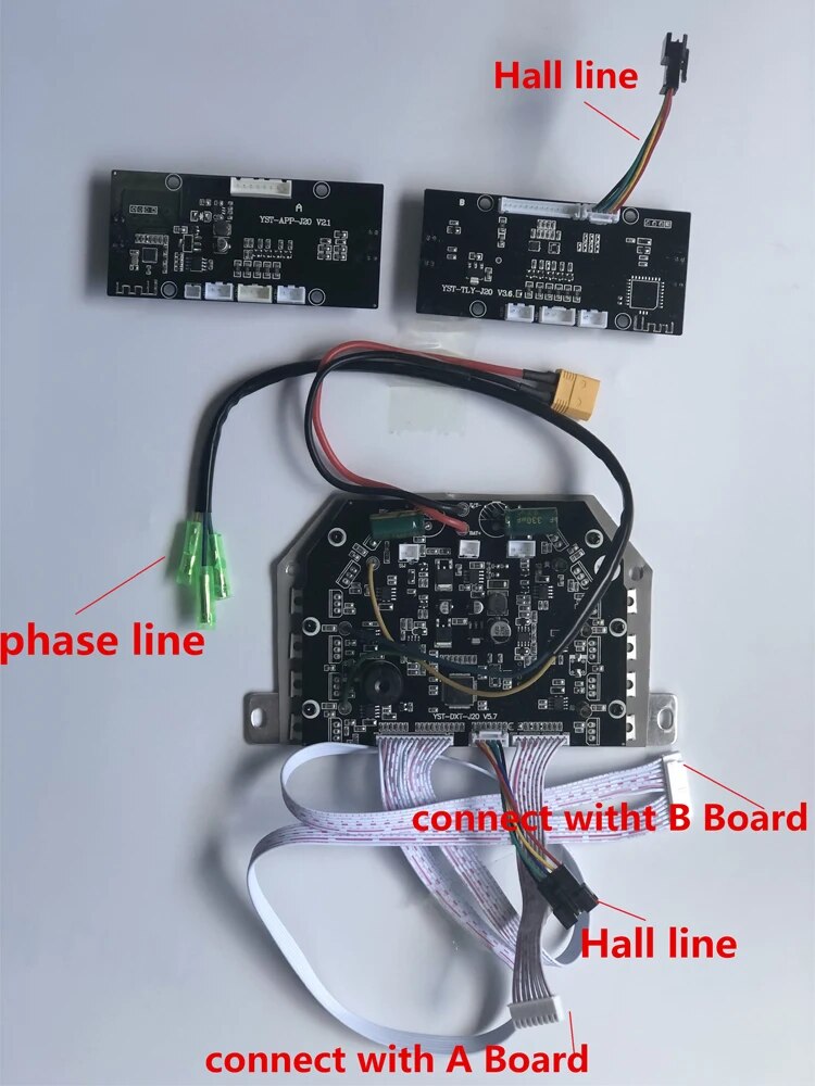 Original Factory DIY 6.5 Inch Scooter Motherboard Controller For Self Balance Smart Scooter Accessories Hoverboard 36V