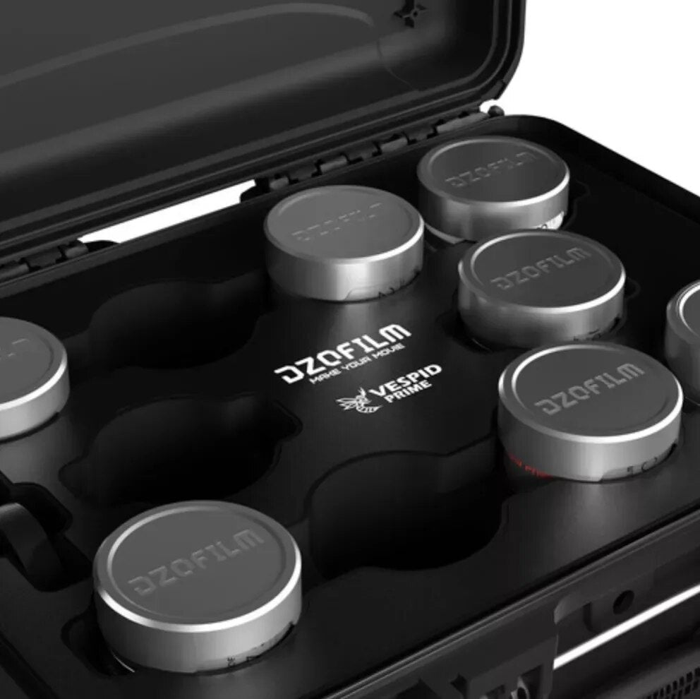 DZOFILM Vespid Retro Full-Frame Film 7-Lens Kit for Professional Film and Television Photography With PL / EF Mount