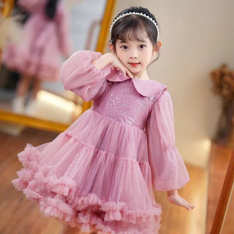 LZH Princess Dress For Girls 2023 New Party Dresses Cosplay Costume Dress Fashion Carnival Costumes 3-14 Years Old Kids Dresses - KAISERINC
