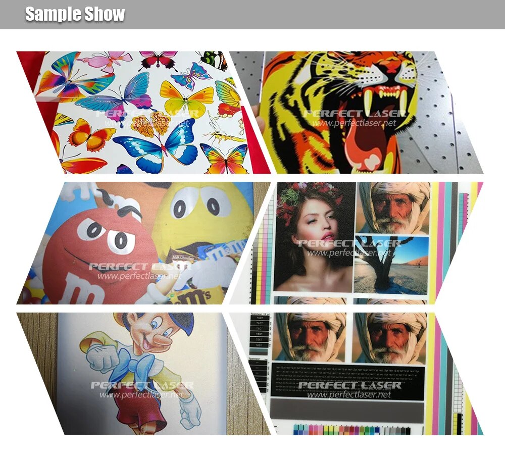 Perfect Laser Flatbed Printing Machine Sublimation Printer Inkjet Mobile Phone Case Colorful UV Lamp Flatbed Printer