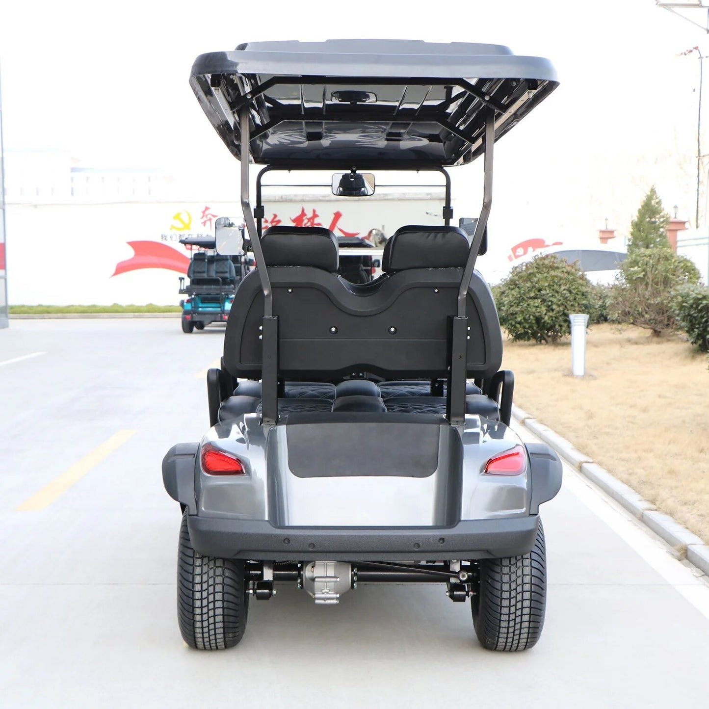 Factory Direct Sale 6 Person Seat Electric Luxury Golf Cart 48v Golf Buggy Car Malaysia/Off Road 4 Wheel Drive Classic Club Car