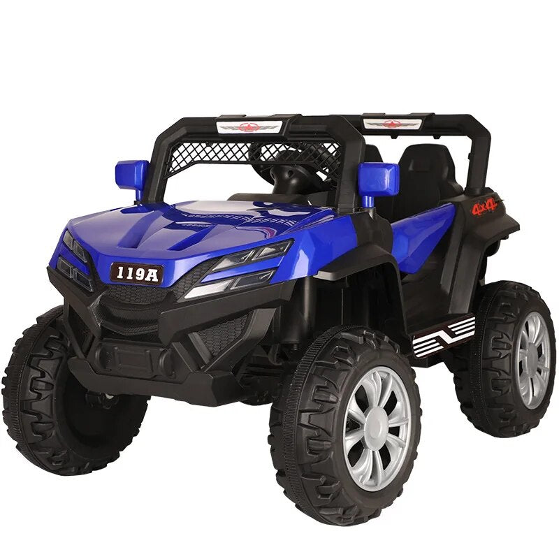 Kids Electric Cars Four-wheel Drive 0-6 Years Old Children Riding Game Toy Off-road Vehicle 12V Electric Car for Kids Ride On