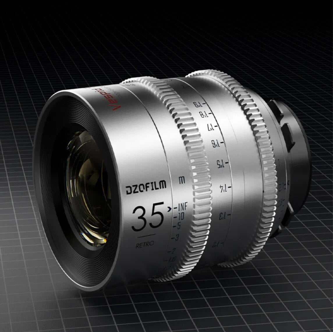 DZOFILM Vespid Retro Full-Frame Film 7-Lens Kit for Professional Film and Television Photography With PL / EF Mount
