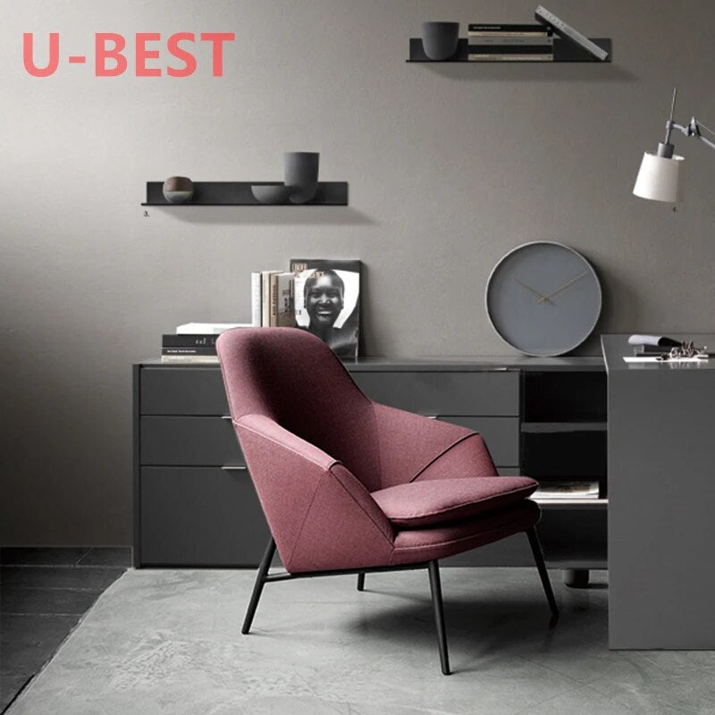 U-BEST Nordic replica boconcept hug armchair designer with lounge relax chair of living room furniture