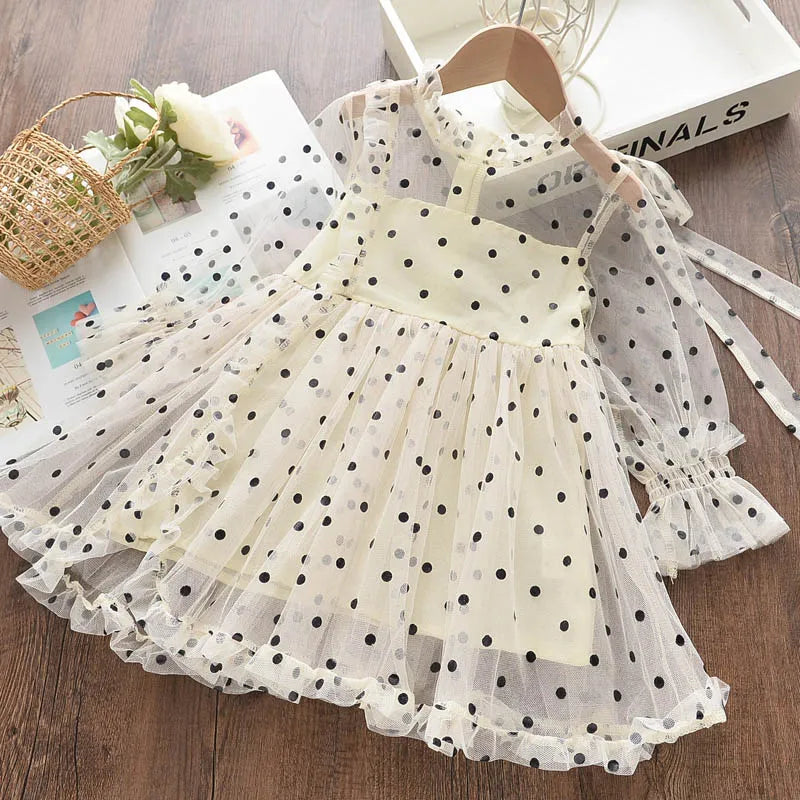 Melario Girls Dresses New Sweet Princess Dress Baby Kids Girls Clothing Wedding Party Dresses Children Clothing Pink Applique - KAISERINC