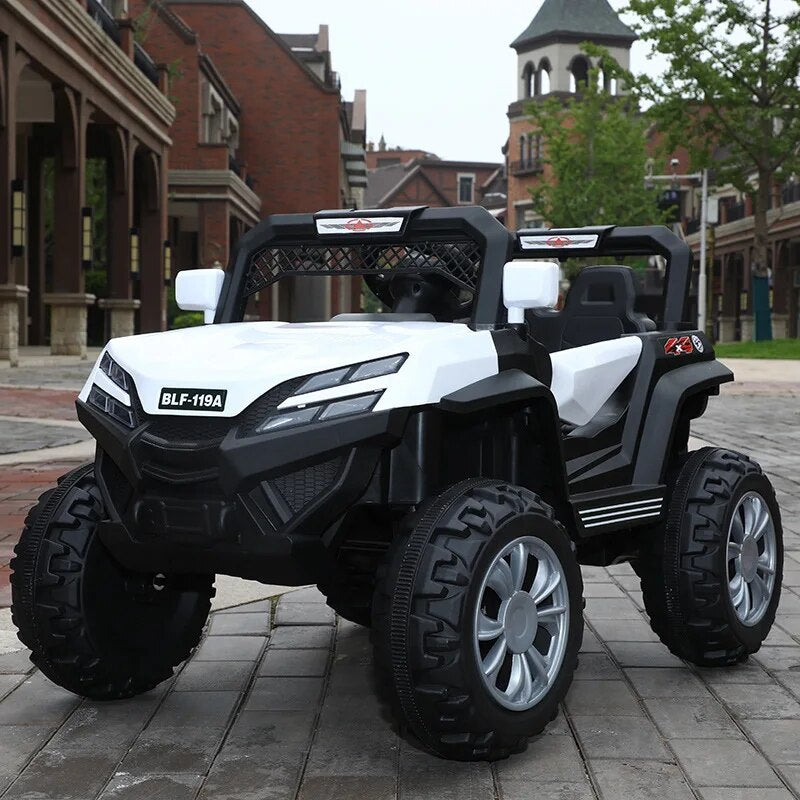 Kids Electric Cars Four-wheel Drive 0-6 Years Old Children Riding Game Toy Off-road Vehicle 12V Electric Car for Kids Ride On