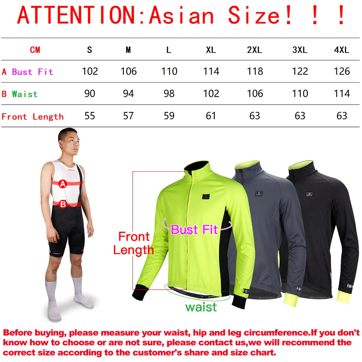 DAREVIE Cycling Jacket Men Winter Thermal Fleece Cycling Jacket Men Women Warm Up Windproof-5~10℃ Hot Windproof Bike Jacket - KAISERINC