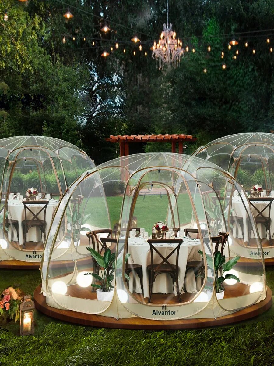Tent Outdoor Camping Starry Sky Room Outdoor Transparent Winter Camping Picnic Small Tent Bubble House