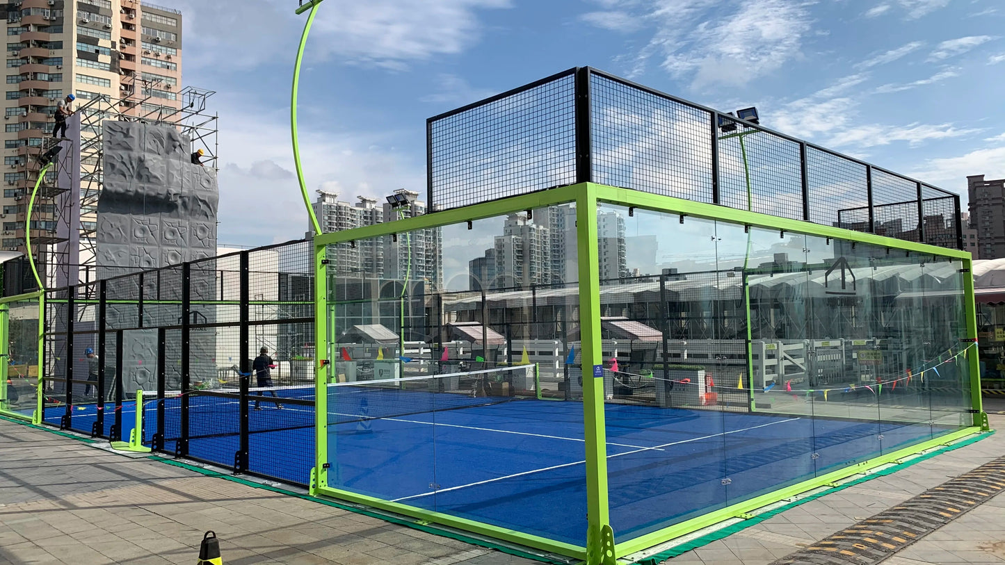 2022MC 10M*20M Professional Manufacturer  Padel Tennis Court in Italy