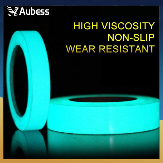 New Luminous Tape 1m Dark Green Self-adhesive Tape Night Vision Glow In Dark Safety Warning Security Stage Home Decoration Tapes