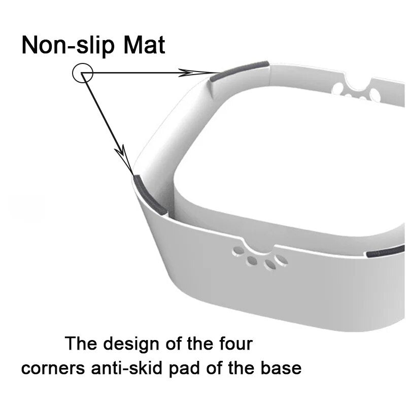 Dog Drinking Water Bowl  Floating Non-Wetting Mouth Cat Bowl Without Spill Drinking Water Dispenser ABS Plastic Dog Bowl