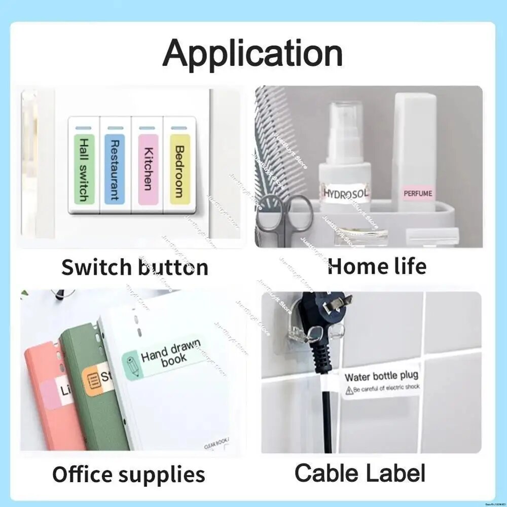 Niimbot D11 Wireless Label Printers Waterproof Thermal Label Maker Tape Sticker Colorful Label Machine Printers Paper Tearproof