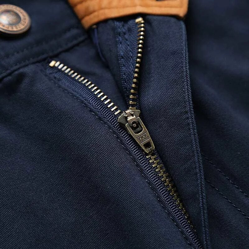 Fashion Cargo Pants Multi Pocket Straight Loose Baggy Men Casual Trousers Cotton Military Tactical Hip Hop Harem Joggers