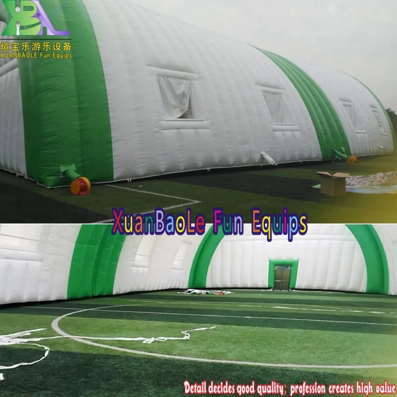 50ft H Inflatable Workshop Badminton Tennis Basketball Court Tent Air Dome Camping Tent