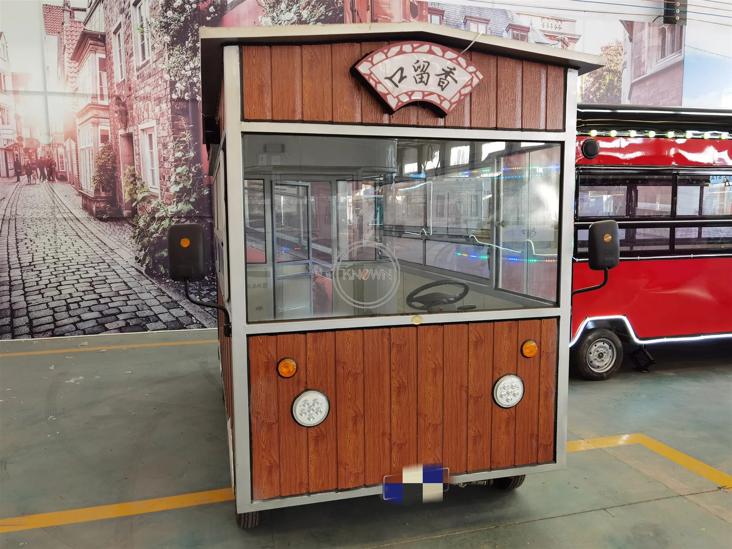 OEM Electric Hot Food Cart Coffee Mobile Vending Truck Top Sale Antique Fashion Ice Cream Car