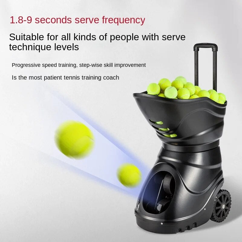 Tennis Automatic Serve Machine Teaching and Training Learning Equipment Throwing and Feeding Ball Intelligent Equipment