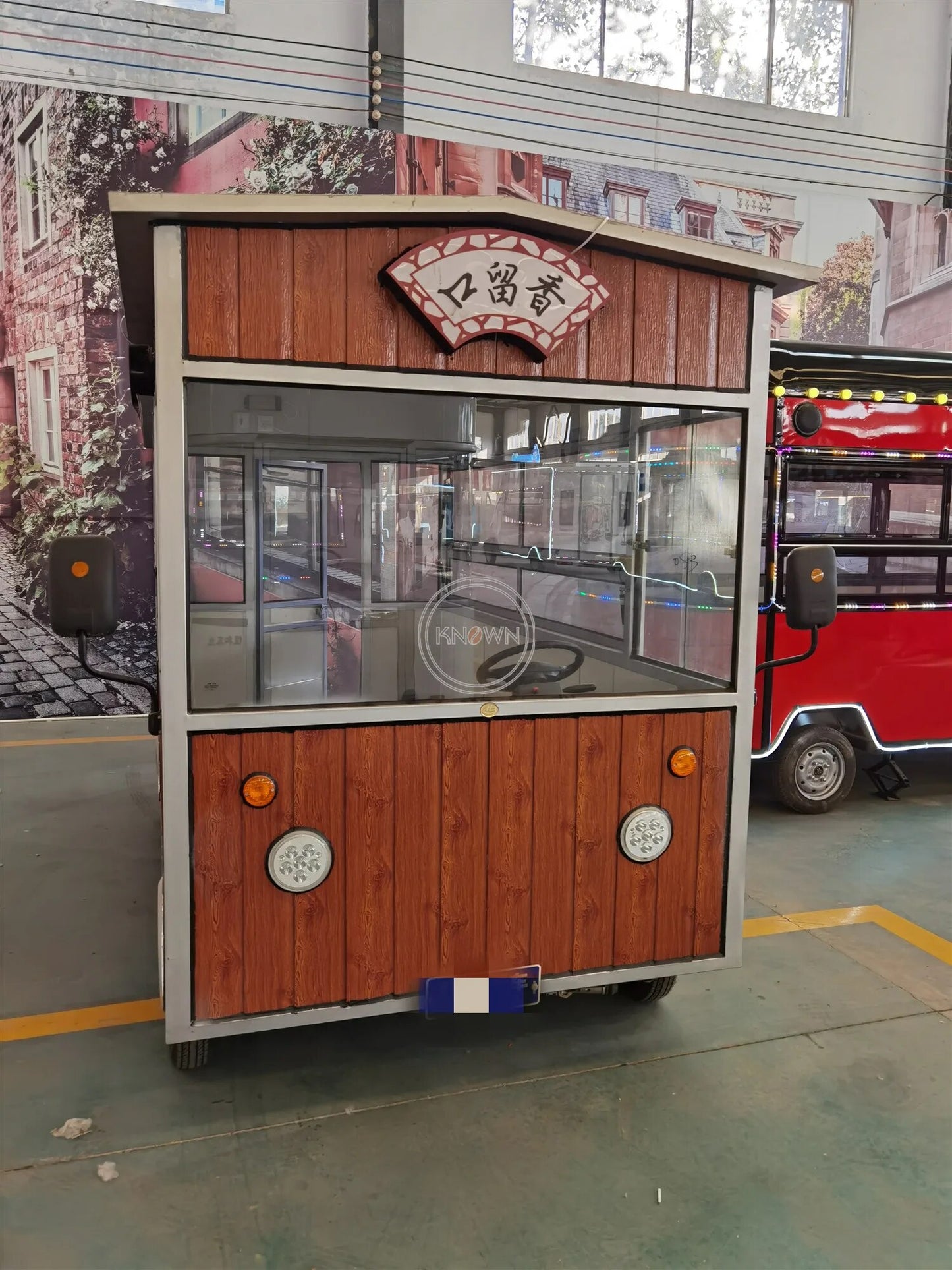 OEM Electric Hot Food Cart Coffee Mobile Vending Truck Top Sale Antique Fashion Ice Cream Car