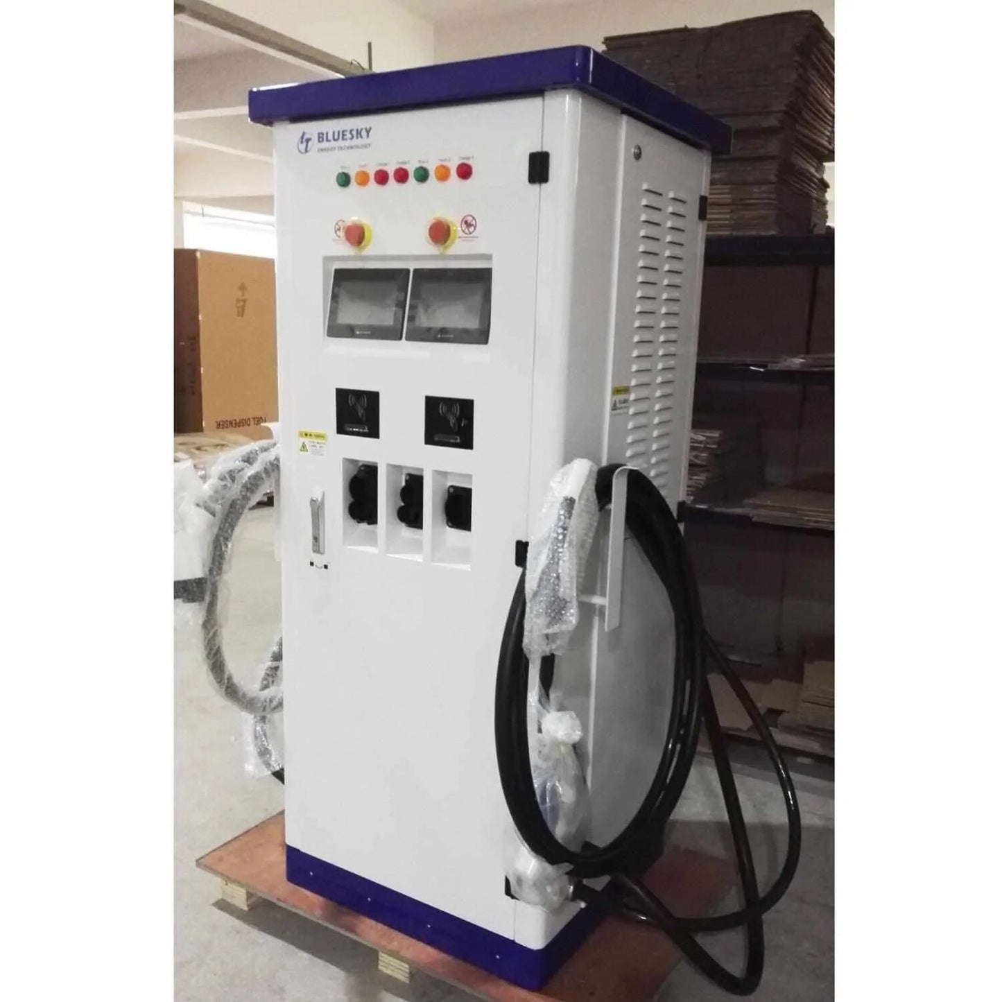 TUV APPROVED 283KW AC and DC integrated charging pile charging station for electric car
