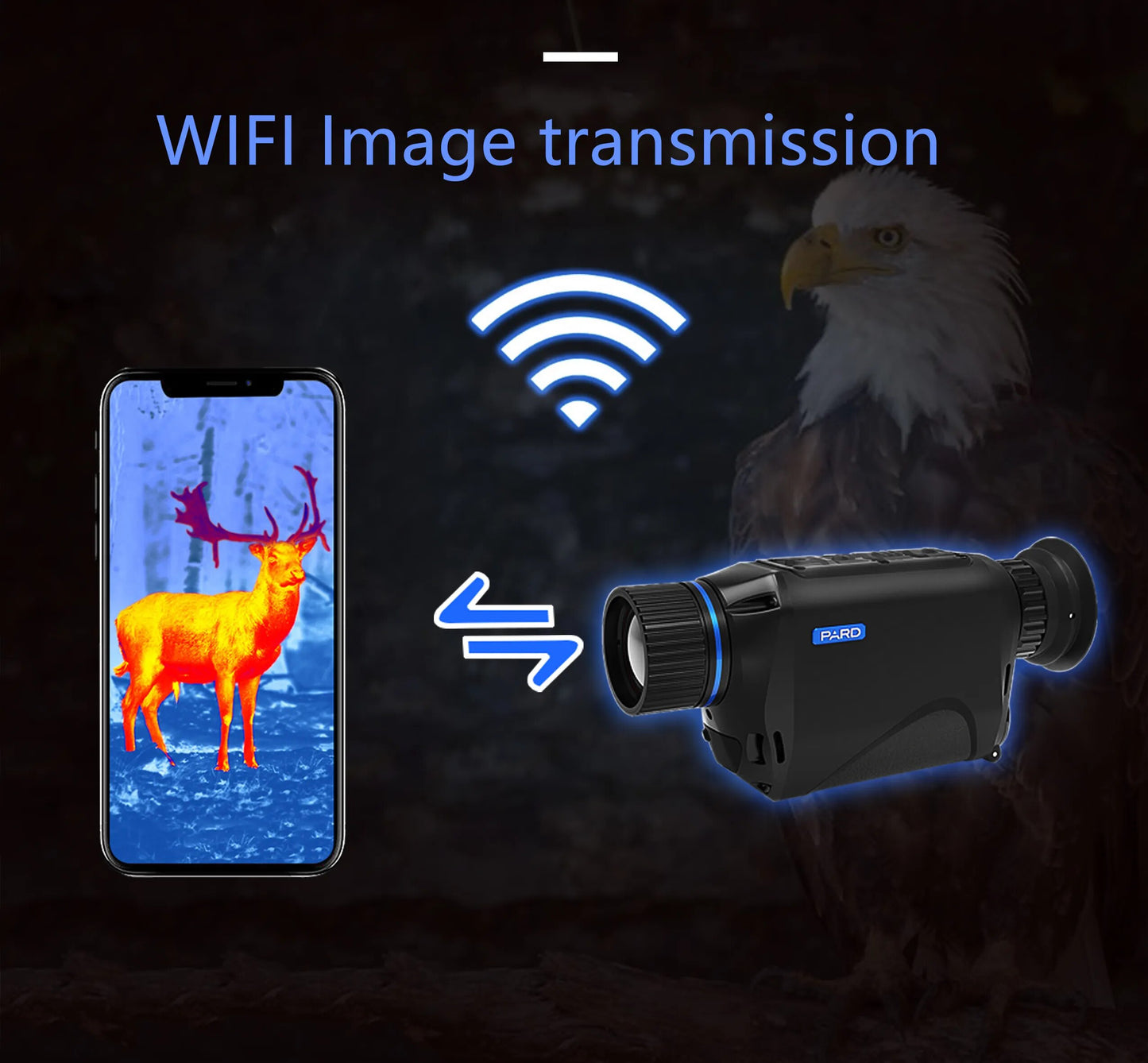 Hunting Thermal imaging Camera Handheld Monocular Spotter, Digital Camera Imager, NETD, 25mk, 640*480, 12 μm, PARD TA62