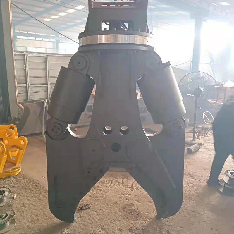 YG Hydraulic Combi Demolition Shear Excavators Attachments Suitable For House Demolition Waste Disposal Metal Material Cutting